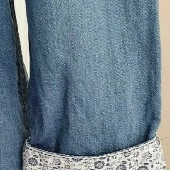 White Stuff Denim Dress Button Back Detail Pocket 3/4 Sleeved size 8 uk - Picture 6 of 8